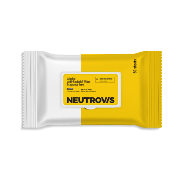 Neutrovis Anti-Bacterial Wipes Fragrance Free - Image 2