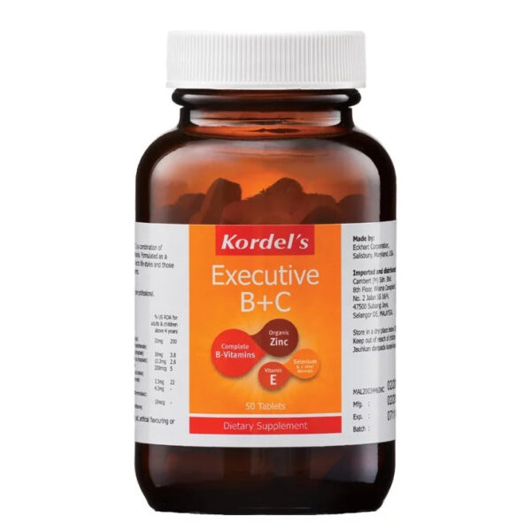 Kordel's Executive B+C Tablet 50s