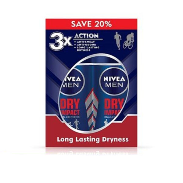 Nivea (Men) Dry Impact Roll On - 图片 3