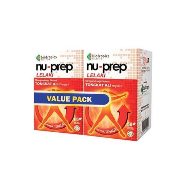 Nu-Prep 100 Tongkat Ali Capsule 60s x2
