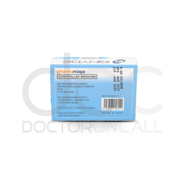 Pharmaniaga Iqnyde 50mg Tablet - Image 3