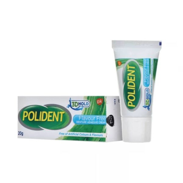 Polident Adhesive Cream Flavour Free - 图片 2