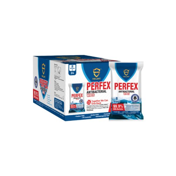 Shieldmax Perfex Antibacterial Wipes