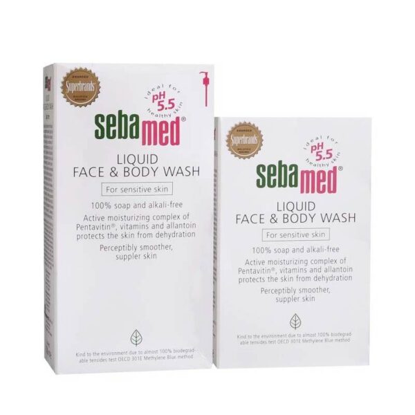 Sebamed Liquid Face And Body Wash