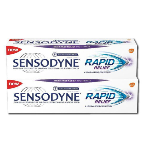 Sensodyne Rapid Relief Toothpaste - Image 2