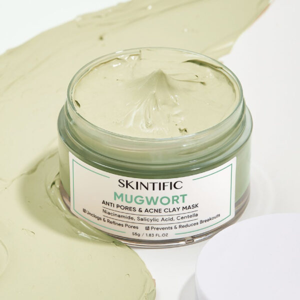 Skintific Mugwort Anti Pores & Acne Clay Mask - Image 2