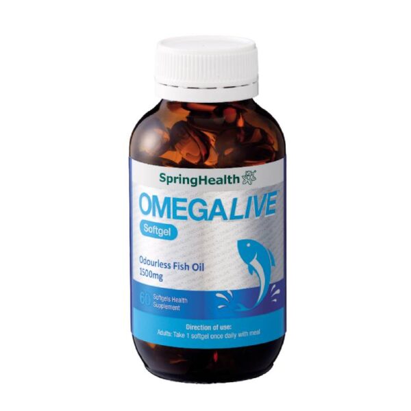 Springhealth Omegalive Softgels 60s