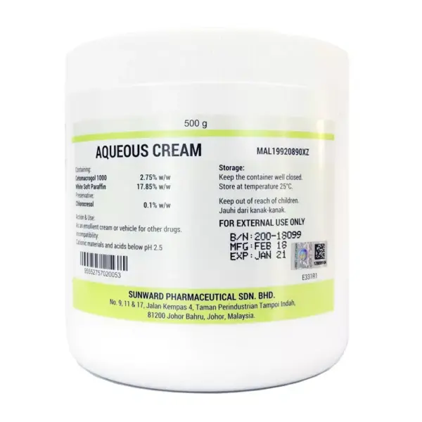 Sunward Aqueous Cream - Image 2