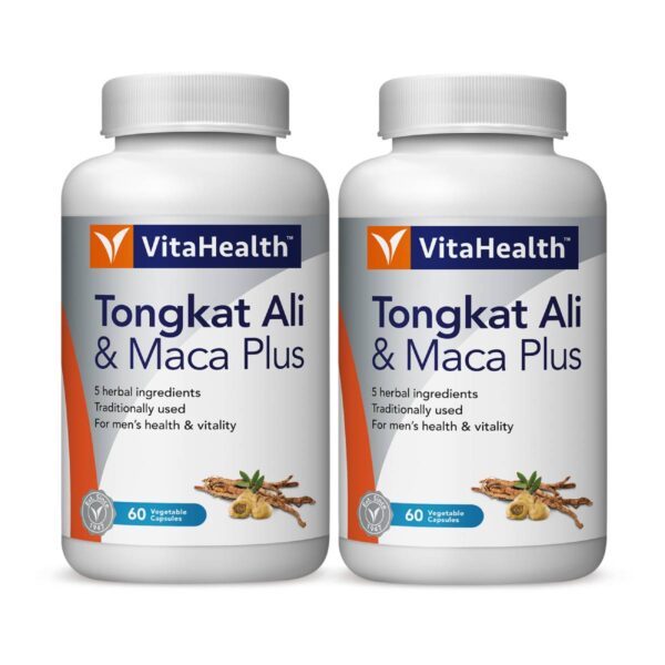 VitaHealth Tongkat Ali Maca Plus Capsule 60s x2