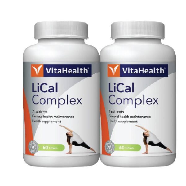 VitaHealth LiCal Complex Capsule 60s x2