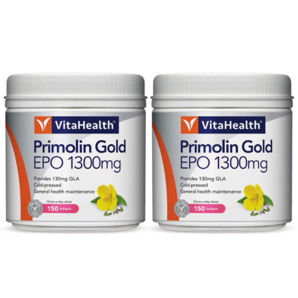 VitaHealth Primolin Gold Epo 1300mg Softgel 150s x2 - Image 2