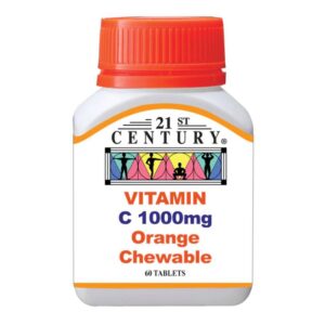 21st Century Vitamin C 1000mg Chewable Tablet (Orange) 60s