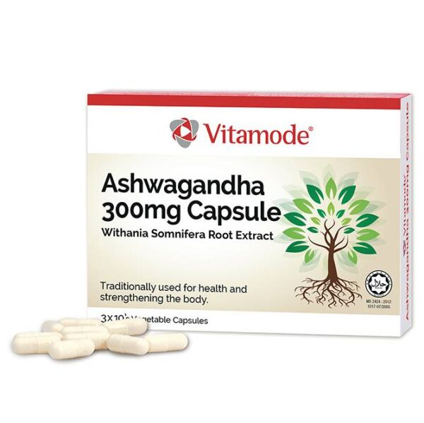 Vitamode Ashwagandha 300mg Capsule 10s x3