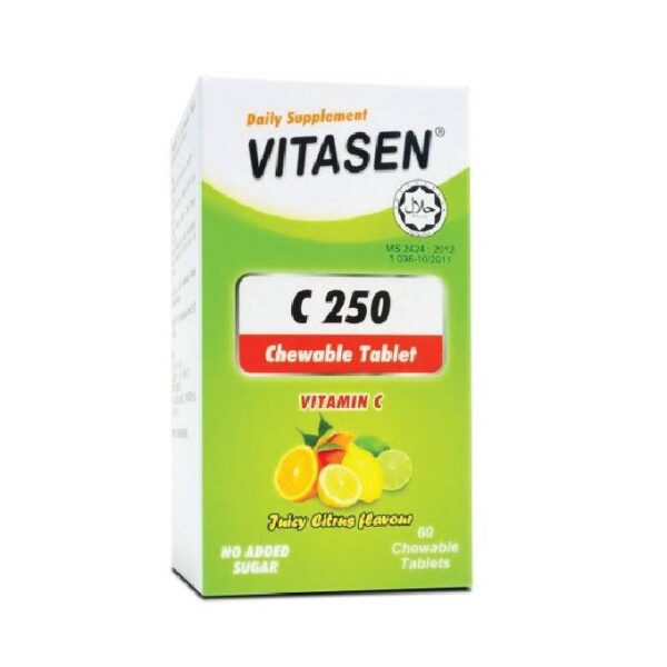 Vitasen C 250 Chewable Tablet 60s