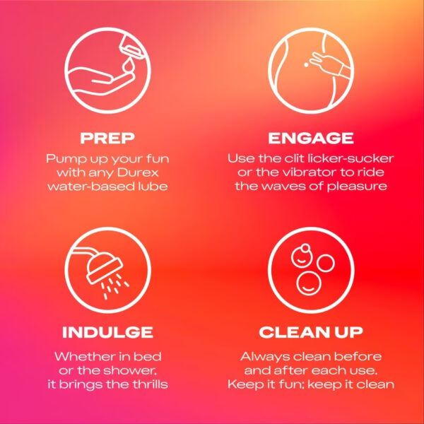 Durex Play 2 in 1 Vibrator & Teaser Tip - Image 4