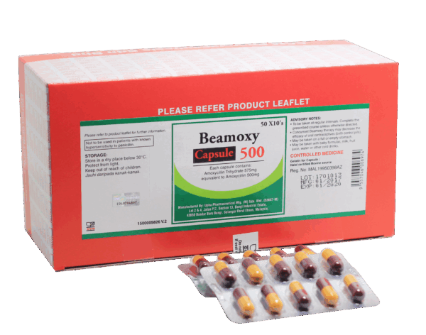 Beamoxy 500mg Capsule