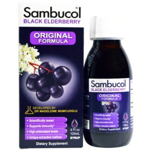 Sambucol Black Elderberry Original Syrup 120ml