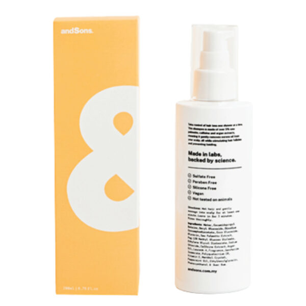 AndSons Anti Hair Loss (Saw Palmetto 5%) Hair Thickening Shampoo - Image 2