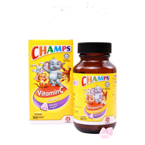 Champs Vitamin C 30mg Chewable Tablet (Blackcurrant) 100s