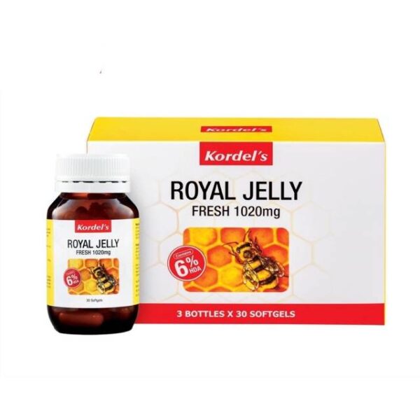 Kordel's Royal Jelly 1000mg Capsule 30s x3