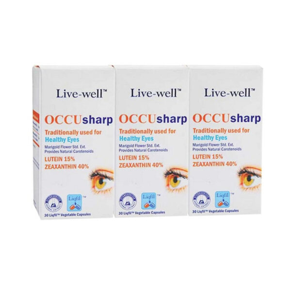 Live-well Occusharp Capsule + Oxysential Capsule 30s x3 + 30s