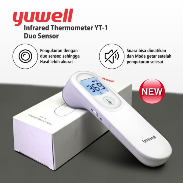 Yuwell Infrared Thermometer (YT1) - Image 2