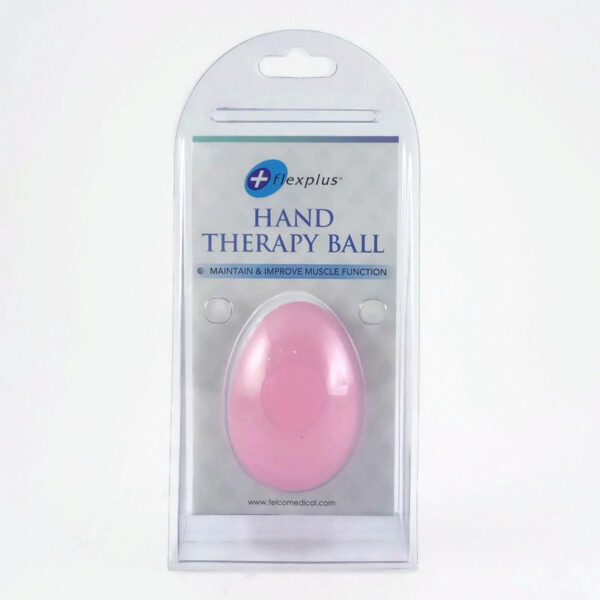 Flex Plus Hand Therapy Exercise Ball - Extra Soft Pink