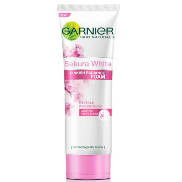 Garnier Sakura White Pinkish Radiance Foam - Image 2