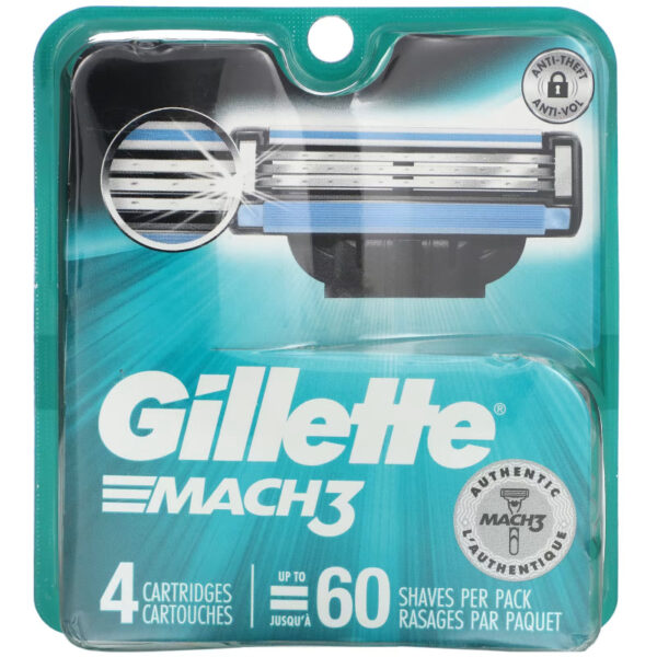 Gillette Mach 3 4 Cartridges
