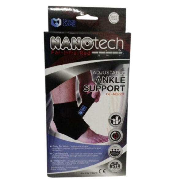 Grace Care Adjustable Ankle Support (Black)