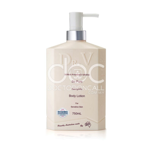 Dr. V Eczema body lotion - So Pure