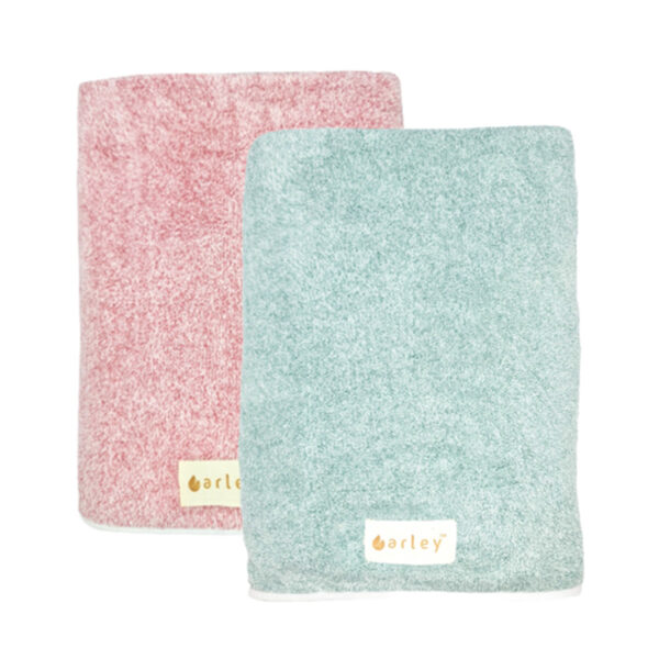 Arley Coral Fleece Towel - Image 2