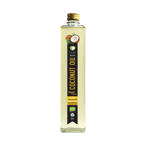 Lifetree Organic Triple Filtered Coconut Oil (Low Aroma/cooking) - Image 2