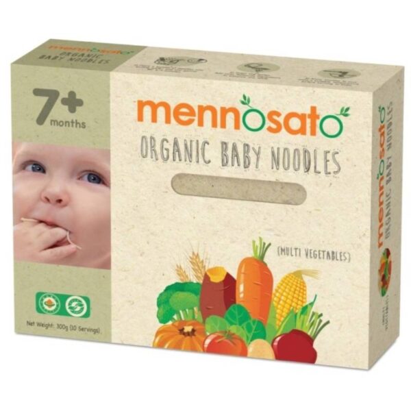 Mennosato 有机多蔬菜婴儿面条