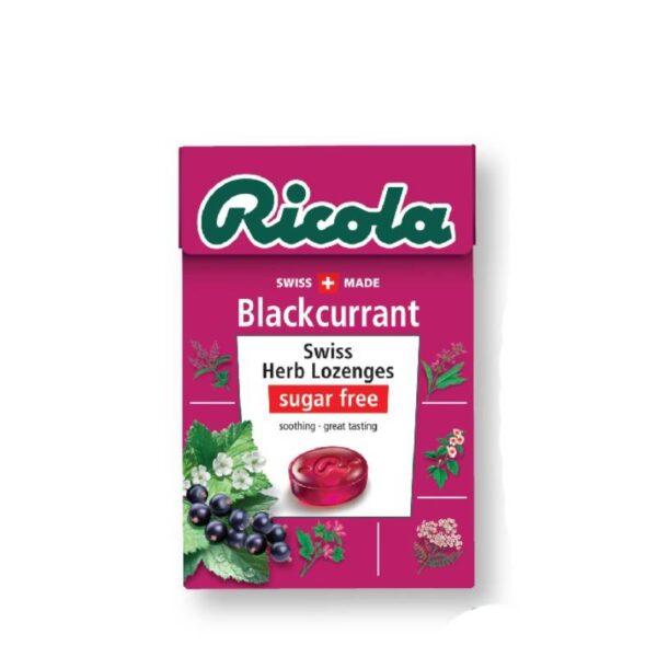 Ricola Blackcurrant Lozenges
