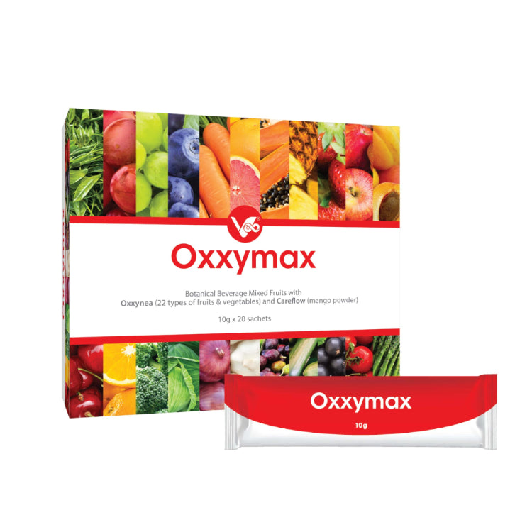 V-Infinity Oxxymax 混合水果、Oxxynea 和 Careflow 10g