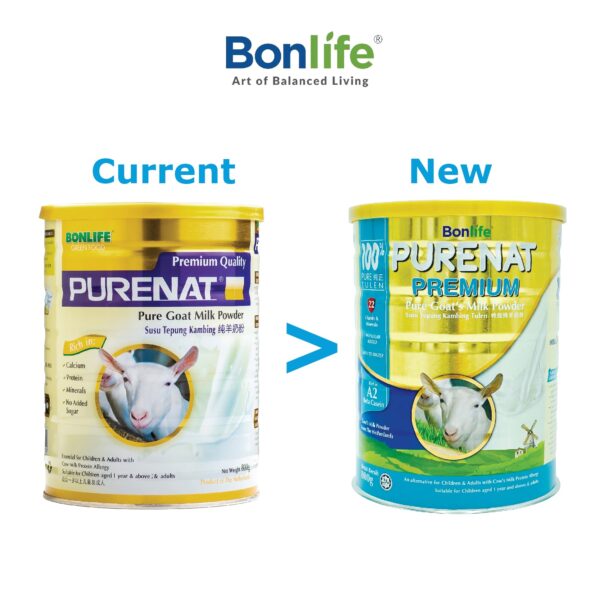 Bonlife Green Food Purenat Premium Goat Milk
